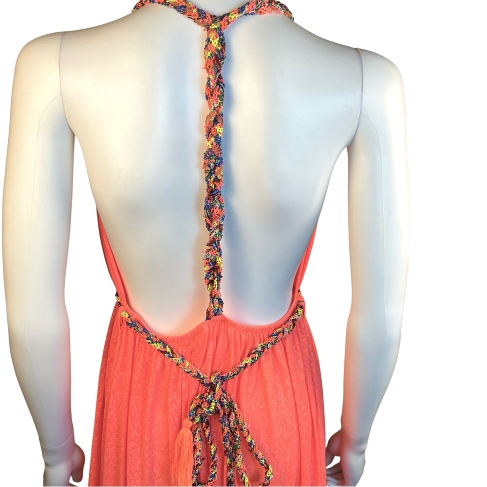New Pitusa Athena Braided Back Maxi Sundress Small - Picture 7 of 12